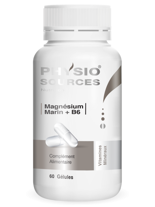 PHYSIOSOURCES MAGNESIUM MARIN+ B6 60 GELULES