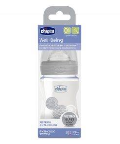 CHICCO BIBERON WELL.BEING EN VERRE UNISEX 0M+ 150ML