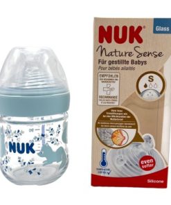 NUK BIBERON EN VERRE NATURE SENS 120ML