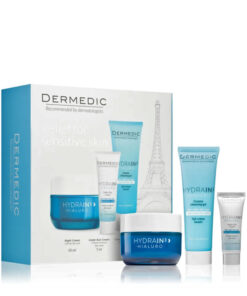 COFFRET CADEAU DERMEDIC HYDRAIN3-LE RITUEL POUR LES PEAUX SENSIBLES