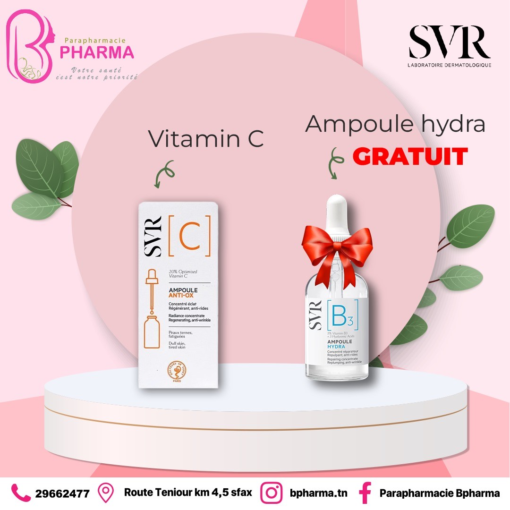 SVR ECLAT PACK AMPOULE HYDRA OFFERT