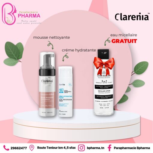 CLARENIA PACK ECLAIRCISSANT ET HYDRATANT