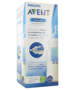 AVENT BIBERON ANTI-COLIC 1MOIS+ SCF813/61 260ML