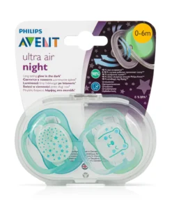 AVENT 2SUCETTE 0-6M ULTRA AIR NIGHT SCF376/10