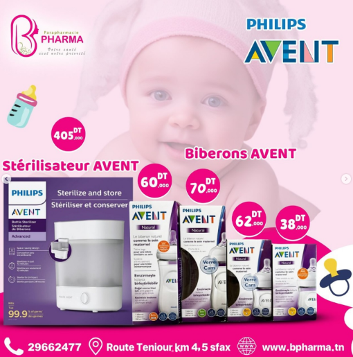 AVENT STERILISATEUR+BIBERON