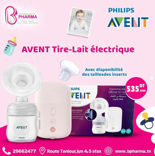 AVENT TIRE LAIT ÉLECTRIQUE SCF395/11