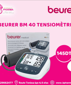 BEURER BM40 TENSIOMETRE A BRASSARD + CHARGEUR