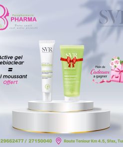 SVR SEBIACLEAR ACTIVE GEL CORRECTEUR INTENSIF 40ML + GEL MOUSSANT SEBIACLEAR 50ML OFFERT