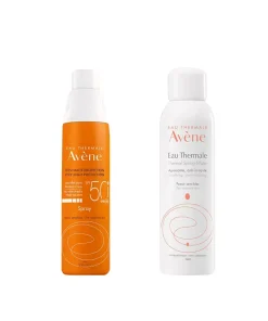 AVENE ECRAN SPRAY ADULTE SPF50+ 200ML + EAU THERMALE 150ML GRATUIT