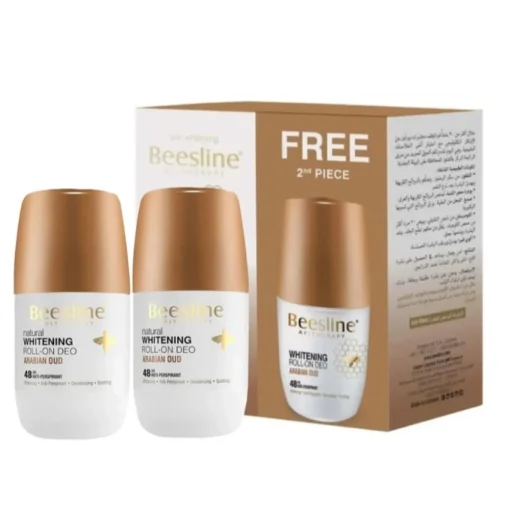 BEESLINE ROLL ON DEODORANT AOUD +1 GRATUIT