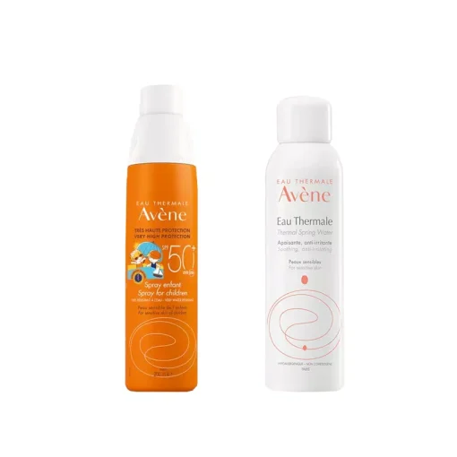 AVENE ECRAN SPRAY ENFANT SPF50+ 200ML+EAUTHERMALE 150ML GRATUIT