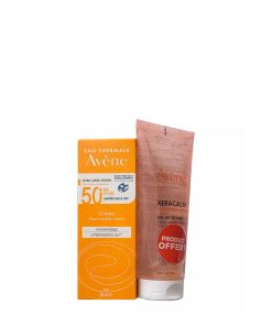 AVENE ECRAN CREME SPF50+ INVISIBLE PSS 50ML+ XERACALM GEL NETTOYANT 100ML