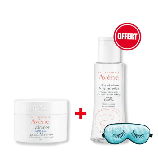 AVENE COFFRET AQUA GEL 50ML + LOTION MICELLAIRE 100ML GRATUIT