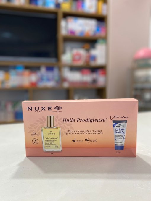 NUXE PACK HUILE PRODIGIEUSE 30ML + CRÈME MAINS OFFERTE