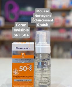 PHARMACERIS S SPECTRUM-PROTECT CREME HAUTE PROTECTION SPF50+ 50 ML + W PURI ALBUCIN MOUSSE NETTOYANTE ECLAIRCISSANTE 150 ML