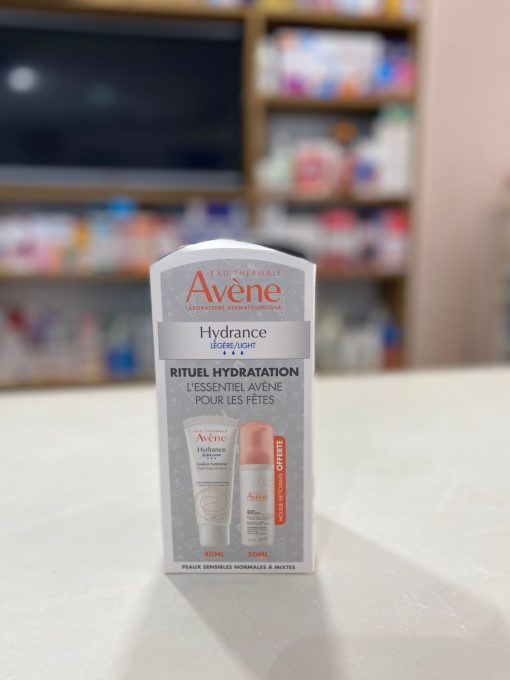 AVÈNE PACK HYDRANCE LÉGÈRE + MOUSSE NETTOYANTE 50ML OFFERTE