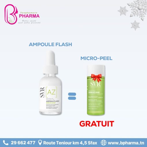 Pack SVR : ampoule [AZ] + micro-peel offert