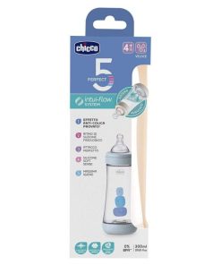 CHICCO BIBERON PERFECT 5 BLEU 300 ML