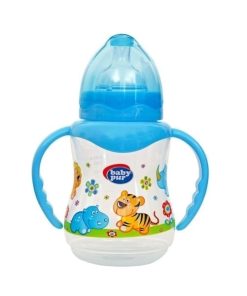 BABY PUR BIBERON COL LARGE AVEC ANSES 250 ML