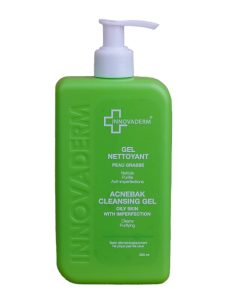 INNOVADERM GEL NETTOYANT PEAU GRASSE ANTI-IMPERFECTIONS 380 ML