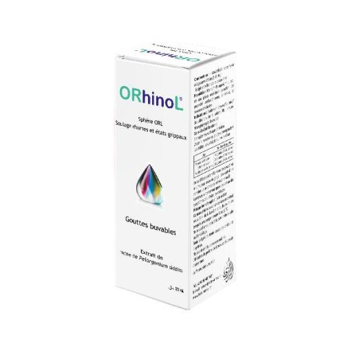 ORHINOL GOUTTE 20 ML