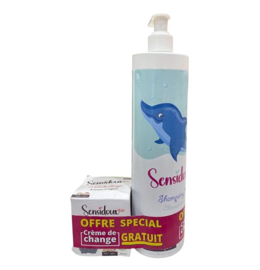 SENSIDOUX SHAMPO 500ML+CREME POUR LE CHANGE GRATUIT