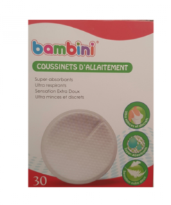 Bambini coussinets d'allaitement, 30 pièces