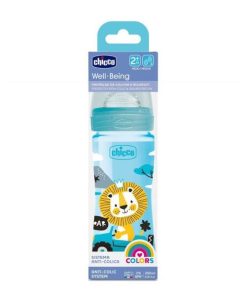 CHICCO BIBERON 2MOIS+ 250 ML BLEU