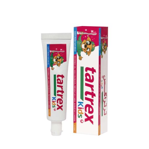 TARTREX KIDS DENTIFRICE GOUT FRAISE NATURELLE 50 ML