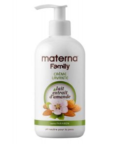 materna Crème lavante Lait et extrait d'amande 500 ml 