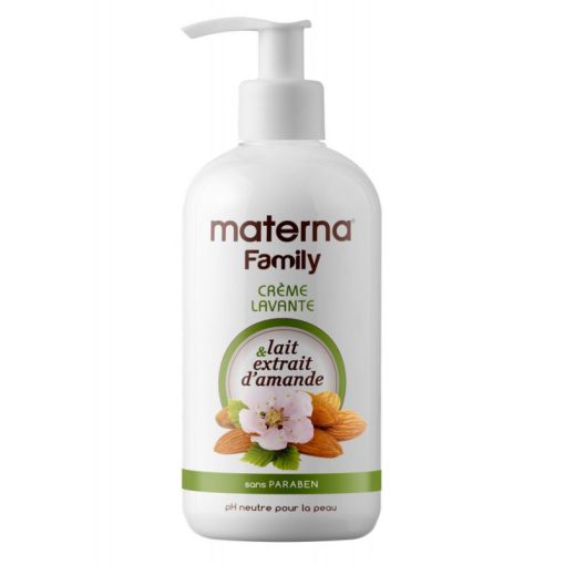 materna Crème lavante Lait et extrait d'amande 500 ml 