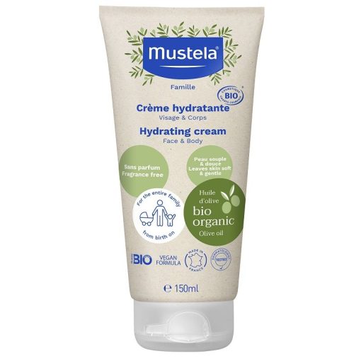 MUSTELA BIO CREME HYDRATANTE VISAGE ET CORPS 150ML