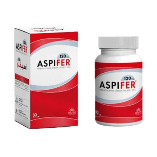 Aspifer 120mg, 30 gélules