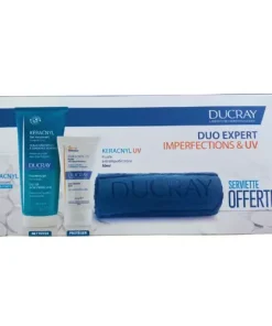 DUCRAY PACK DUO EXPERT IMPERFECTION GEL+ ECRAN+SERVIETTE OFFERTE