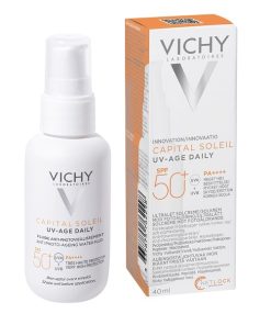VICHY CAPITAL SOLEIL UV-AGE DAILY FLUIDE ANTI-PHOTOVIEILLISSEMENT SPF50+ 40ML
