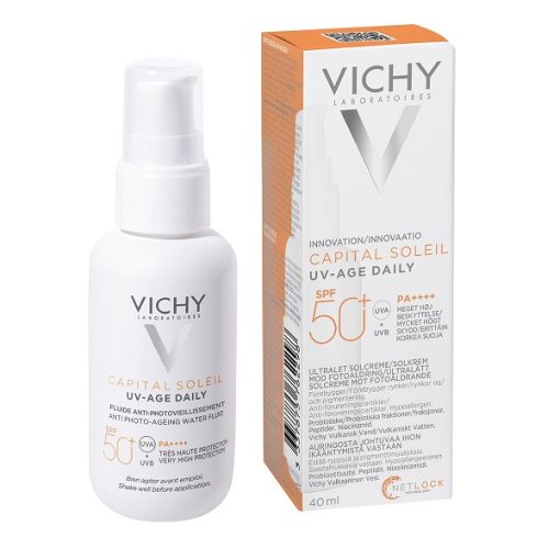 VICHY CAPITAL SOLEIL UV-AGE DAILY FLUIDE ANTI-PHOTOVIEILLISSEMENT SPF50+ 40ML