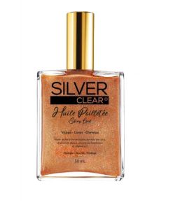 SILVER CLEAR HUILE SECHE PAILLETEE 50 ML