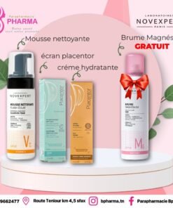 NOVEXPERT + PLACENTOR PACK ECLAIRCISSANT ET HYDRATANT