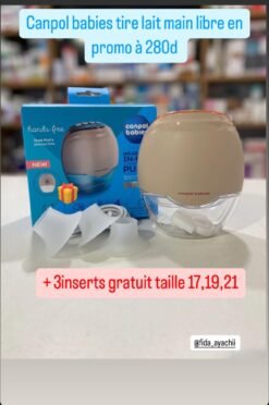 CANPOL BABIES TIRE LAIT SANS FIL MAIN LIBRE
