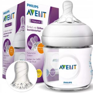 AVENT BIBERON NATURAL PLASTIQUE 0M+ SCF030/17 125ML