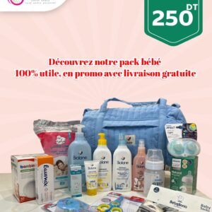 Pack bébé et maman bleu