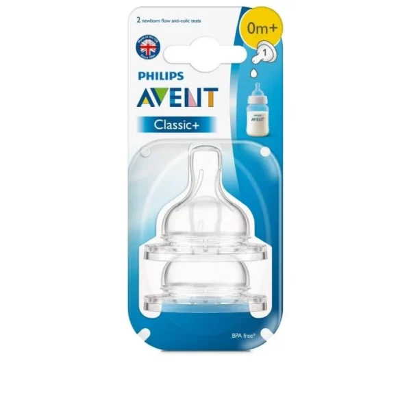AVENT TETINE CLASSIC ANTI-COLIC 2PIECES 0M+ SCF631/27