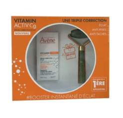 AVENE COFFRET SERUM VIT CG+ROULEAU EN JADE OFFERT