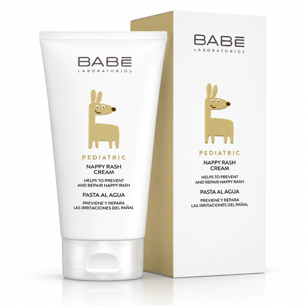 BABE PEDIATRIC NAPPY RASH CREAM 100ML Crème érythème fessier Babé Pediatric Nappy Rash Cream 100 ml