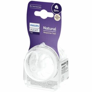 AVENT TETINE NATURAL 2PIECES 6M+ REF SCY965/02