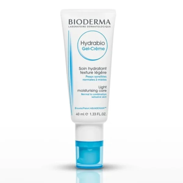 Gel-crème Hydrabio Bioderma soin hydratant visage 40 ml
