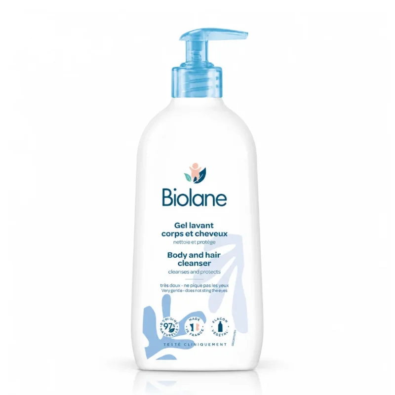 BIOLANE GEL CORPS ET CHEVEUX 2EN1 350ML