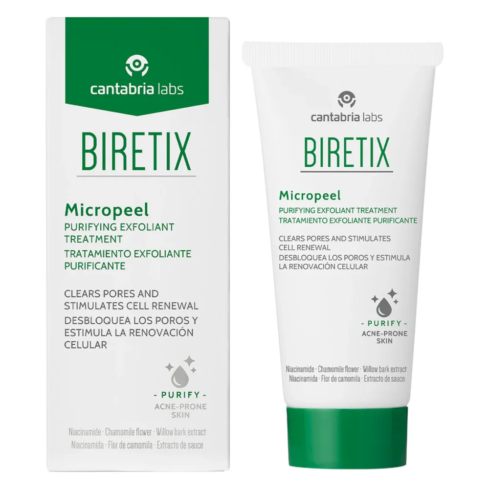 BIRETIX MICROPEEL SOIN EXFOLIANT PURIFIANT 50ML