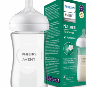 AVENT BIBERON NATURAL EN VERRE 1M+ SCY933/01 240ML