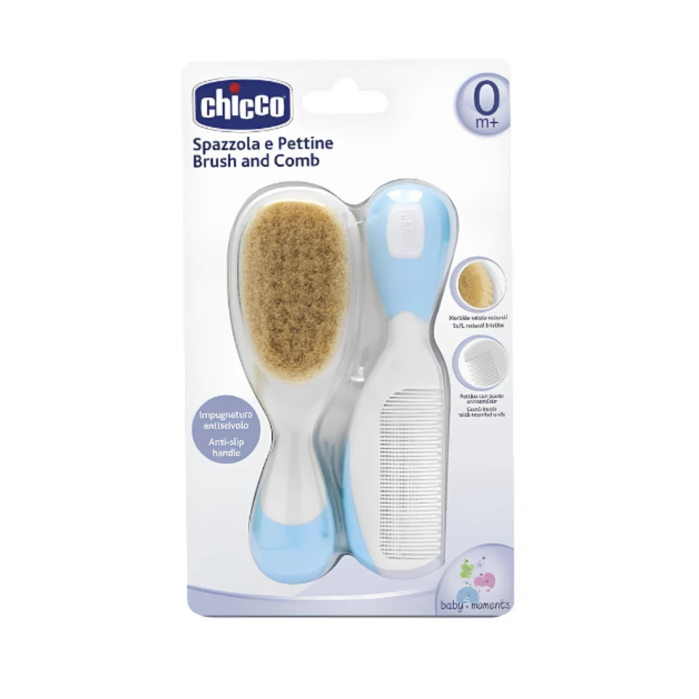 Chicco Hygiène Brosse et Peigne Bébé Chicco Hygiène Brosse et Peigne Bébé